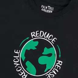 Palm Tree Boys Printed Pockets T-shirt image 2