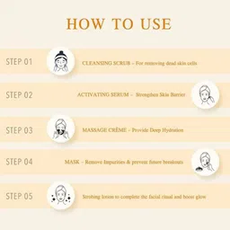 Lotus Herbals Radiance Boost Set Of 4 Ubtan Gold Facial Kit - 47g Each image 4