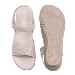 Jootavoota Women Open Toe Flats with Buckles image 3