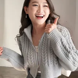 StyleCast Women Cable Knit Cardigan-picture-58