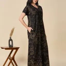 NIGHTSPREE Printed Maxi Nightdress image 2