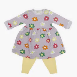 A Toddler Thing Girls Printed Top with Leggings-picture-10