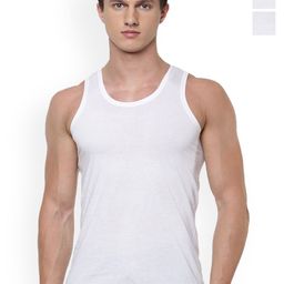 Ramraj Pack Of 3 Men Cotton Basic Vests R1SukraRNBSW3P-picture-13