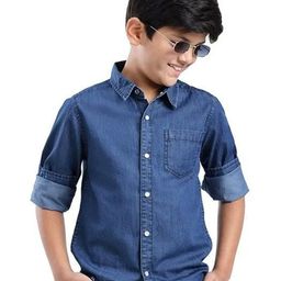 ARIAS By LARA DUTTA Boys Spread Collar Graphic Printed Cotton Casual Shirt-picture-25