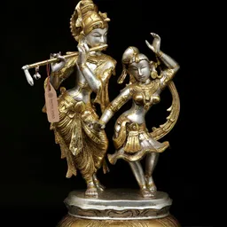 Exotic India Gold-Toned Figurine Showpiece-image-55