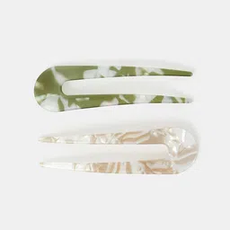 Accessorize Women Set of 2 U Pins image 2