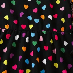 YK Polka Dot Print Fit & Flare Dress image 2