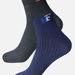 FIMS Men Pack Of 2 Ankle-Length Socks-picture-19