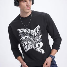 glitchez Trippy Print Drop-Shoulder Sweatshirt-picture-32