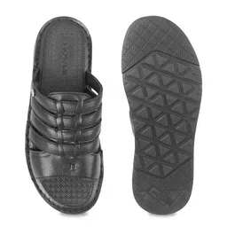 Mochi Men Leather Slip-On Comfort Sandals image 3