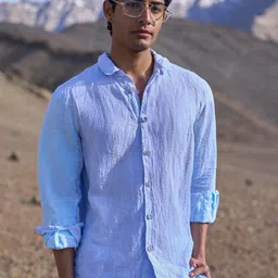 Dash and Dot Men Relaxed Shirt-picture-13