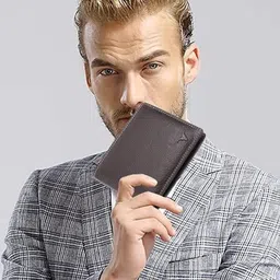 SKINBULL Men Leather Two Fold Wallet image 4