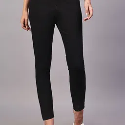TYFFYN Women Slim Fit High-Rise Clean Look Cotton Stretchable Jeans-picture-15