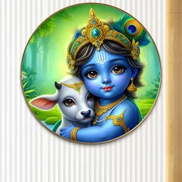 Livin'luxe Unisex Religious Wood Wall Paintings-image-11