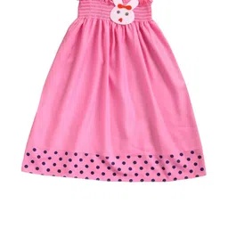 UPTREND VESTURE Girls Pink Polyester Dresses-image-3