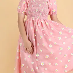 DEKLOOK Net Fit & Flare Midi Dress image 5