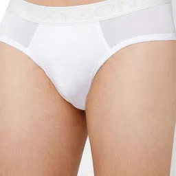 OXYZONE Pack Of 2 Mid-Rise Basic Briefs image 4