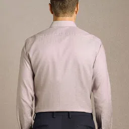 Louis Philippe Spread Collar Cotton Formal Shirt image 2