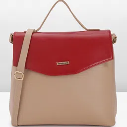 Fastrack Colourblocked Structured Satchel image 1