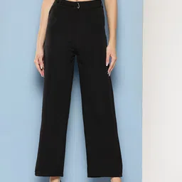 Aarika Women Solid Pleated Trousers-picture-20