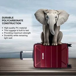 Luggero Set Of 3 Textured Hard-Sided Trolley Bags image 4