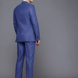 Raymond Checked Single Breasted Slim Fit 2 Piece Formal Suits image 5