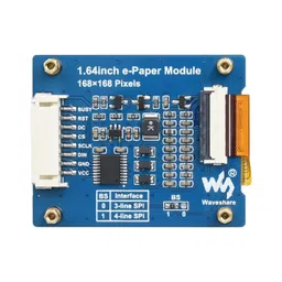 Waveshare 1.64inch square E-Paper Module (G) 168x168 Red/Yellow/Black/White image 5