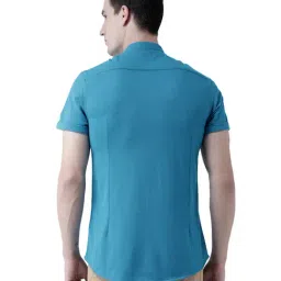 Club York Blue Regular Fit Shirt image 2