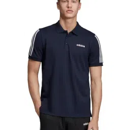 Adidas Navy Regular Fit Polo T-Shirt-picture-32