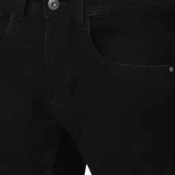Van Heusen Black Blended Slim Fit Jeans image 4