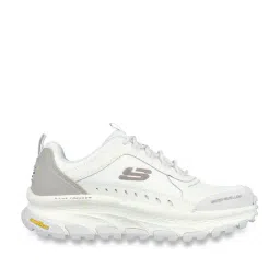 Skechers Men's D'LUX TREKKER Off White Grey Casual Outdoors-image-0