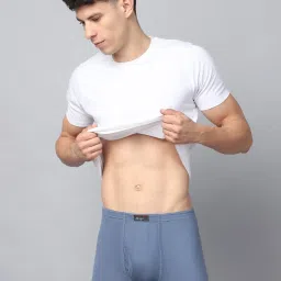 Vimal Jonney Multicolor Cotton comfort fit  Trunks Pack of 2 image 4