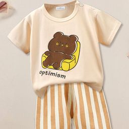 FOREVER FRIDAY Girls Printed T-shirt with Shorts-picture-18