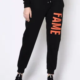 Rigo Black Graphic Print Joggers-picture-43