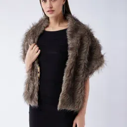 Inweave Grey Plain Cape-image-16