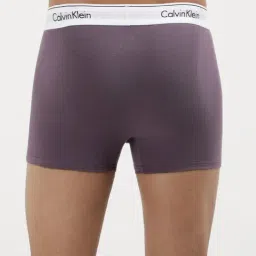 Calvin Klein Multicolored Cotton Regular Fit Trunks - Pack Of 2 image 3