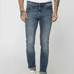 Jack & Jones Dark Blue Denim Skinny Fit Jeans-picture-27