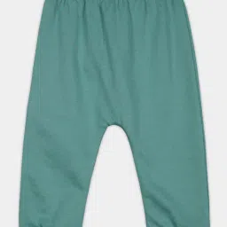 Miniklub Girls Pink & Green Cotton Chequered Knit Bottom - Pack of 2 image 5