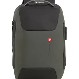 Swiss Military Green LUKE Medium Laptop Backpack-image-83