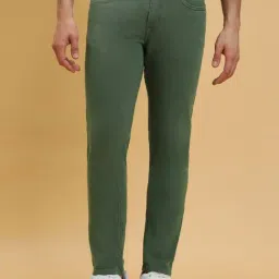 Forever 21 Green Cotton Skinny Fit Jeans-image-33