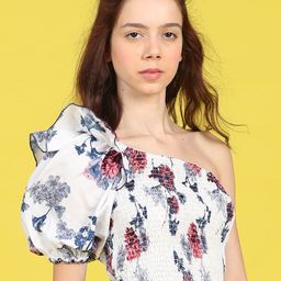 Cutiekins GirlsFloral Printed Crop Top-picture-9