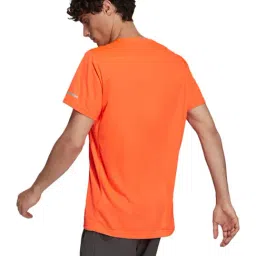 adidas Orange Round Neck T-Shirt image 2
