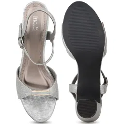 Inc.5 Women's Pewter Ankle Strap Sandals image 4