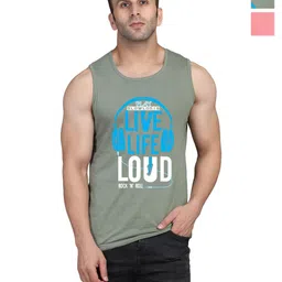 SLOWLORIS Men Typography 2 Printed Applique Slim Fit T-shirt-picture-26