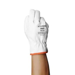 Ansell ActivArmr 96-002 White Abrasion & Cut Resistant Leather Gloves Size 7, RIGLVCVR070-picture-48