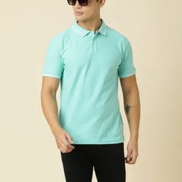 Provogue Men Dri-FIT Solid Polo Collar T-shirt-picture-14