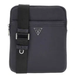 Guess Dark Blue Saffiano Solid Cross Body Bag-picture-45