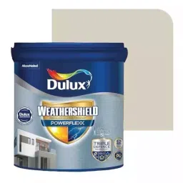 Dulux Weathershield Powerflexx Exterior Emulsion Paint Quiet Light 10 L image 2