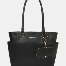 Caprese Black Lexi Medium Leather Tote-picture-14