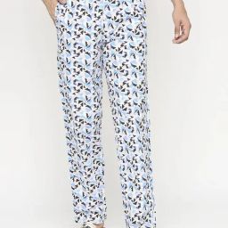 UnderJeans by Spykar Multicolor Printed Nightwear Pyjamas-picture-37